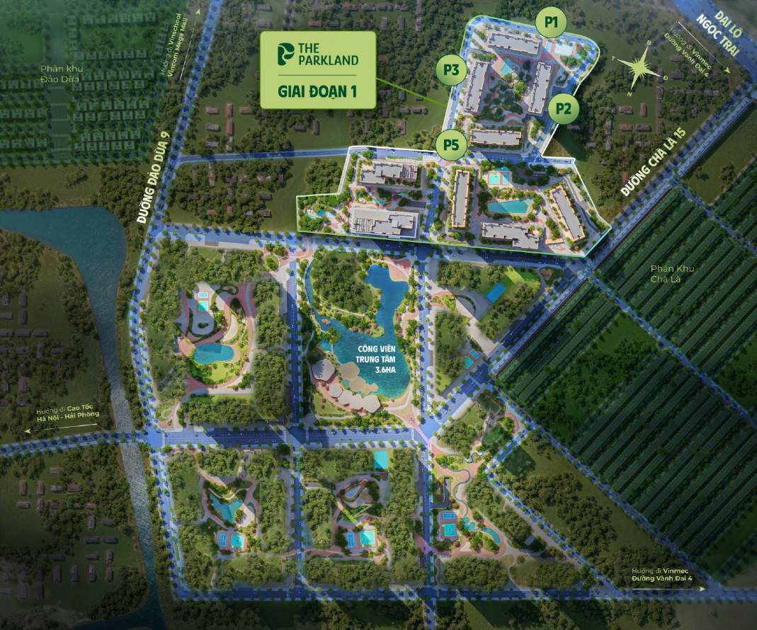 phân khu the parkland imperia ocean city hà nội