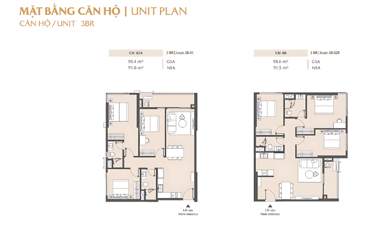 masteri park place 3 bedroom apartment