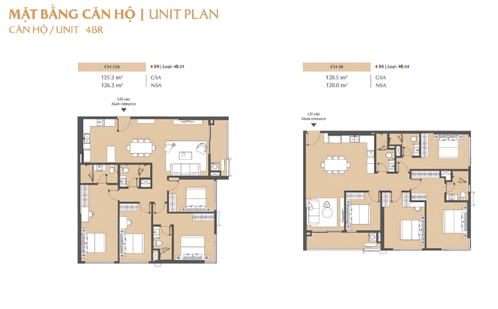 masteri park place 4 bedroom apartment