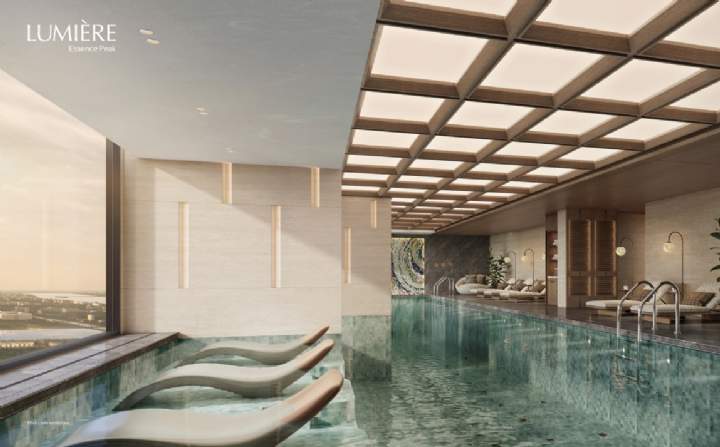 Lumiere Essence Peak inside pool