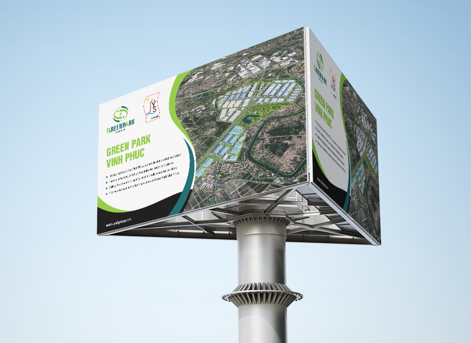 Greenpark industrial park brand logo