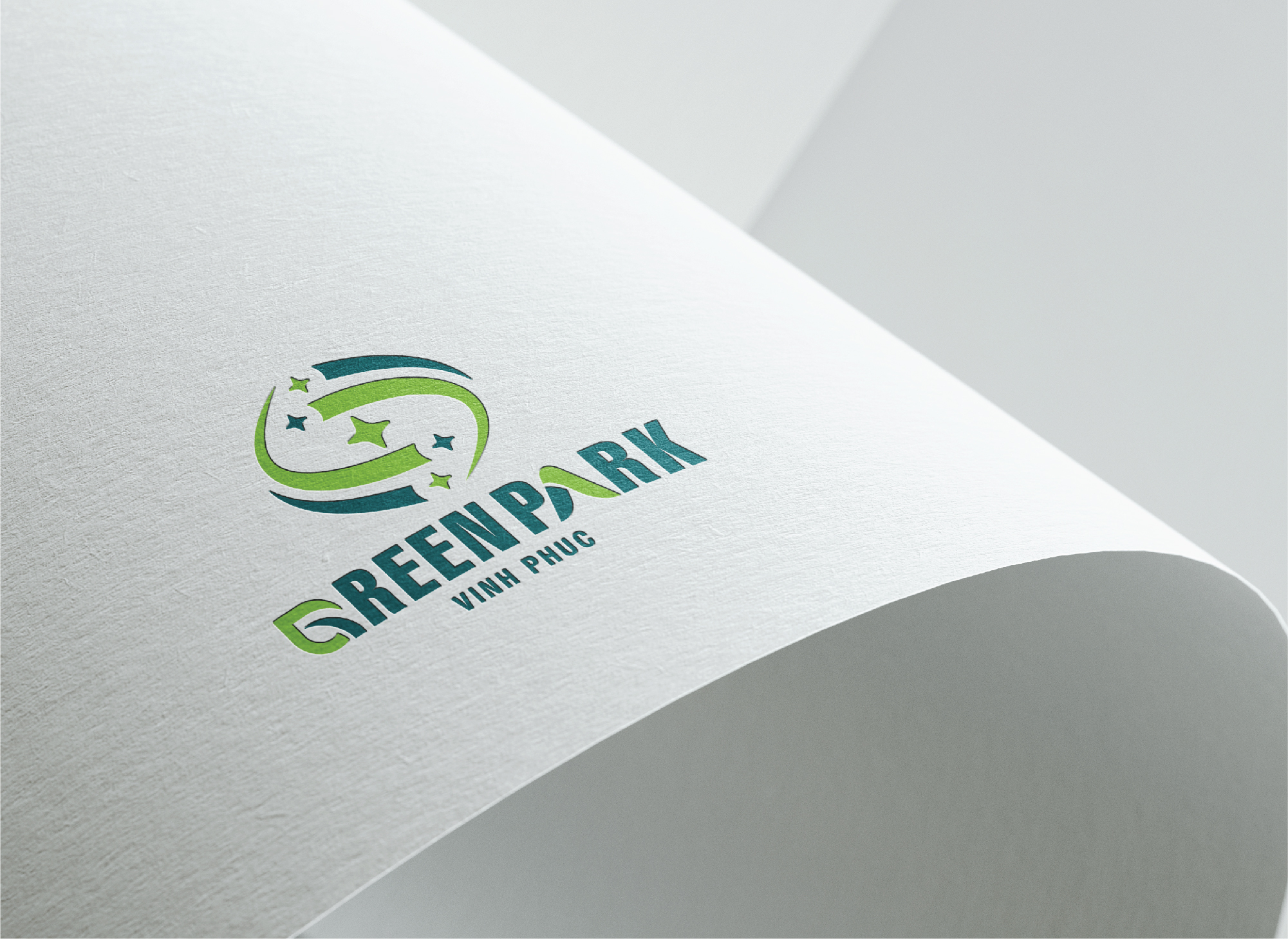 Greenpark industrial park brand logo