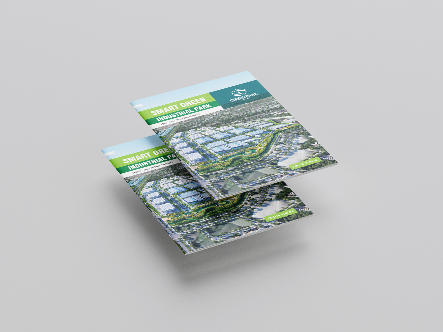 Greenpark industrial park brand logo