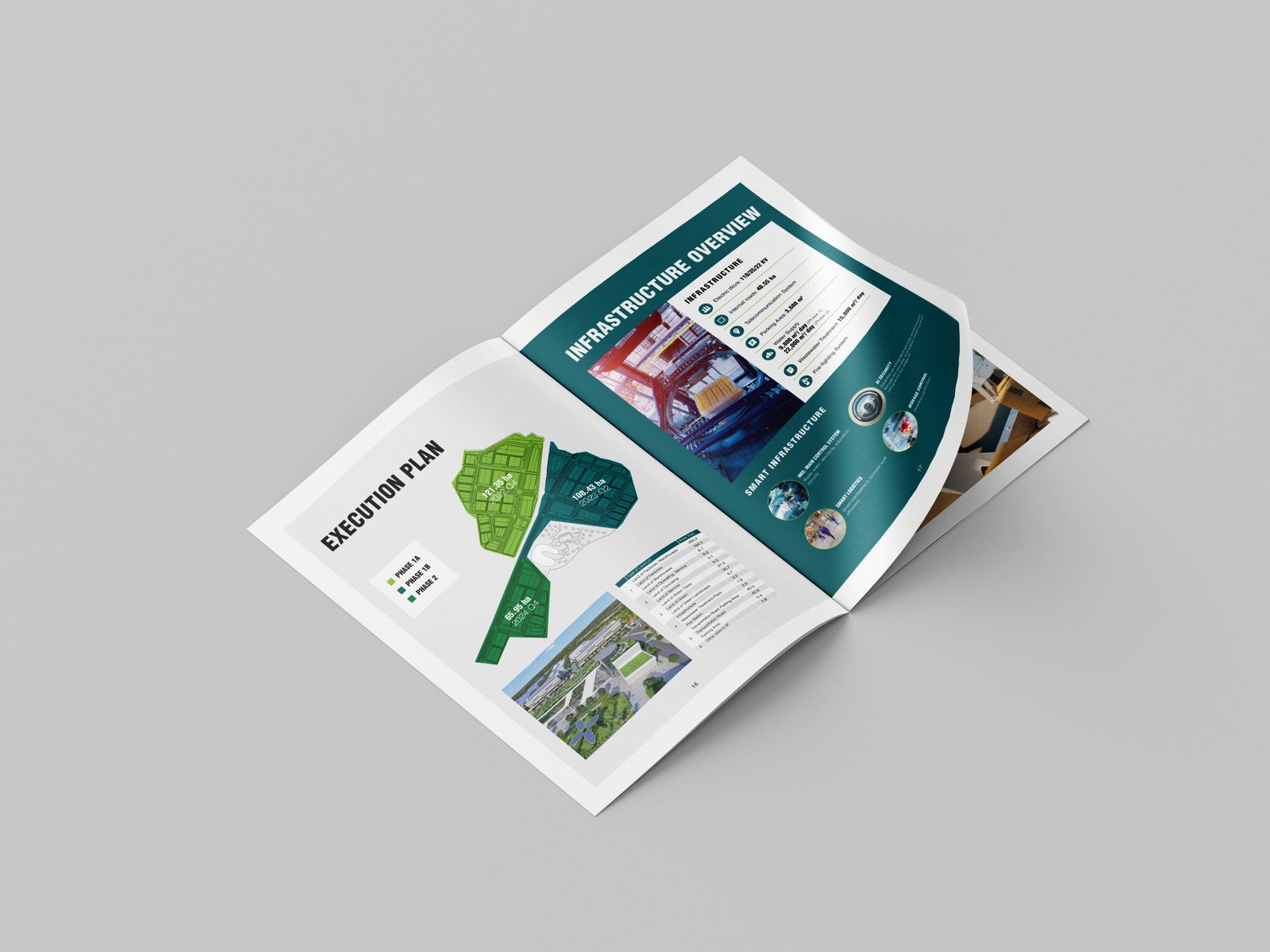 Greenpark industrial park brand logo