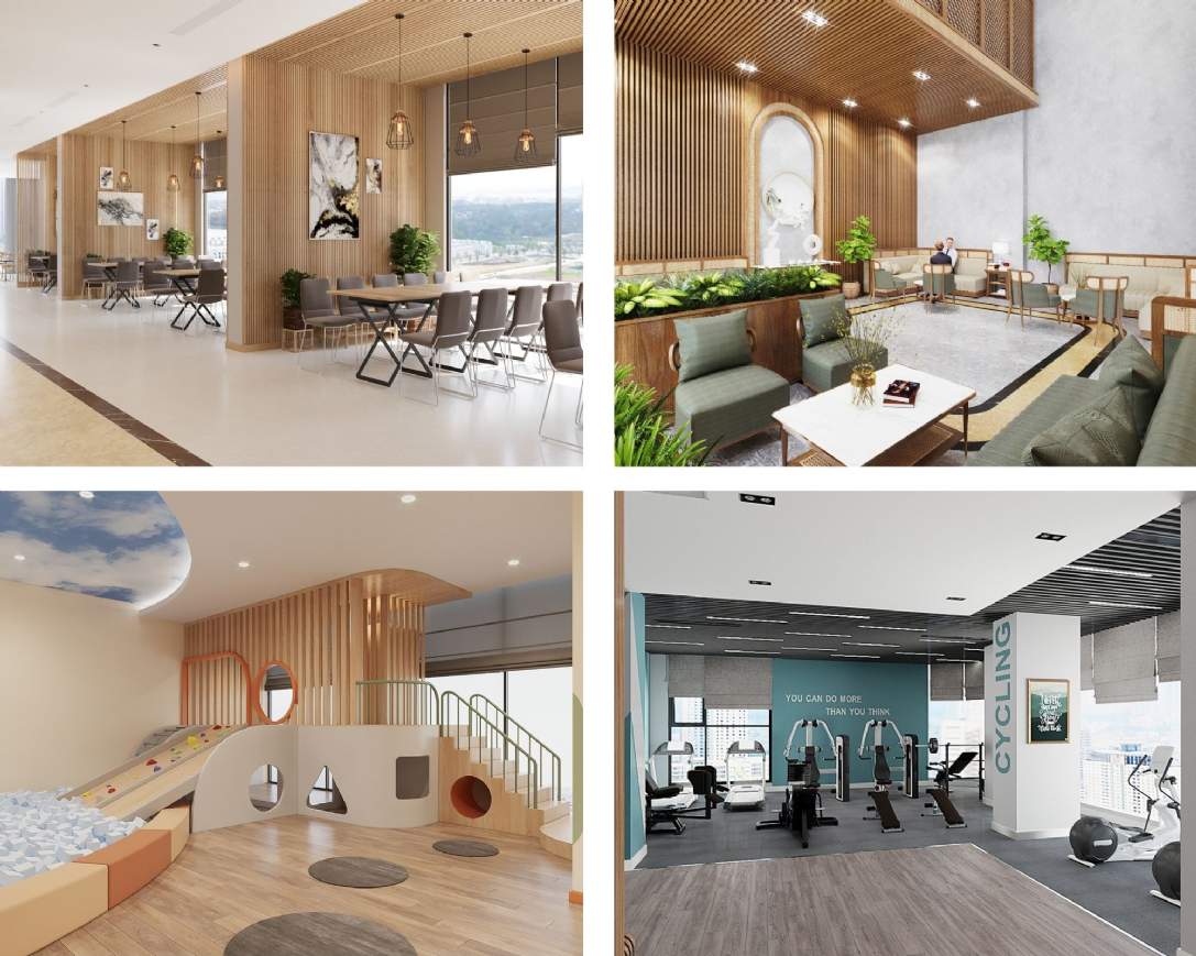 amenities of the opus one hcm vietnam