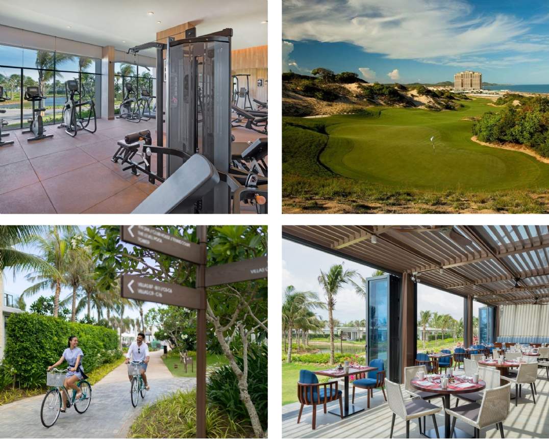 the hamptons melia ho tram amenities